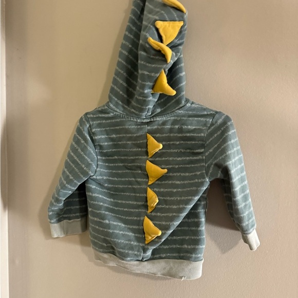 Tommy Bahama Green and Yellow Dinosaur Hoodie - Picture 1 of 6
